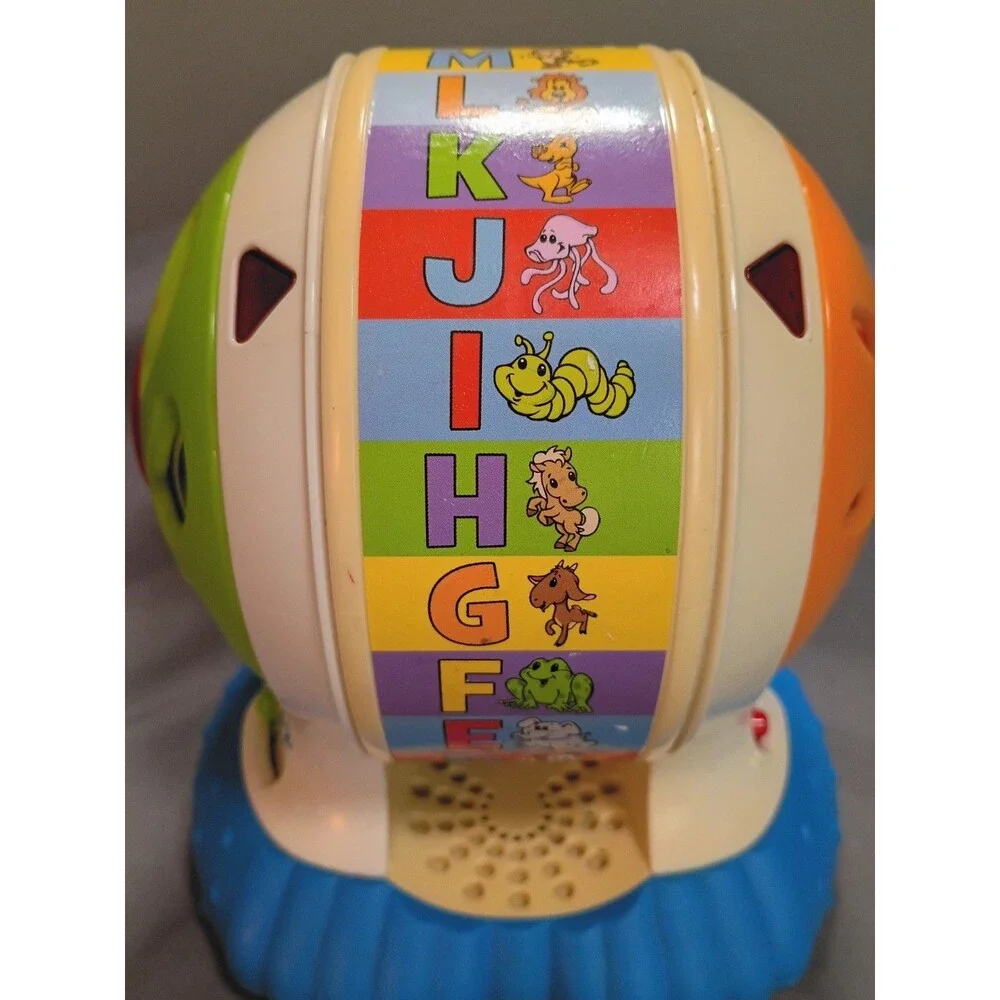 LEAPFROG Baby Spin and Learn Zoo (Tested & Working) Vintage Educational Toy